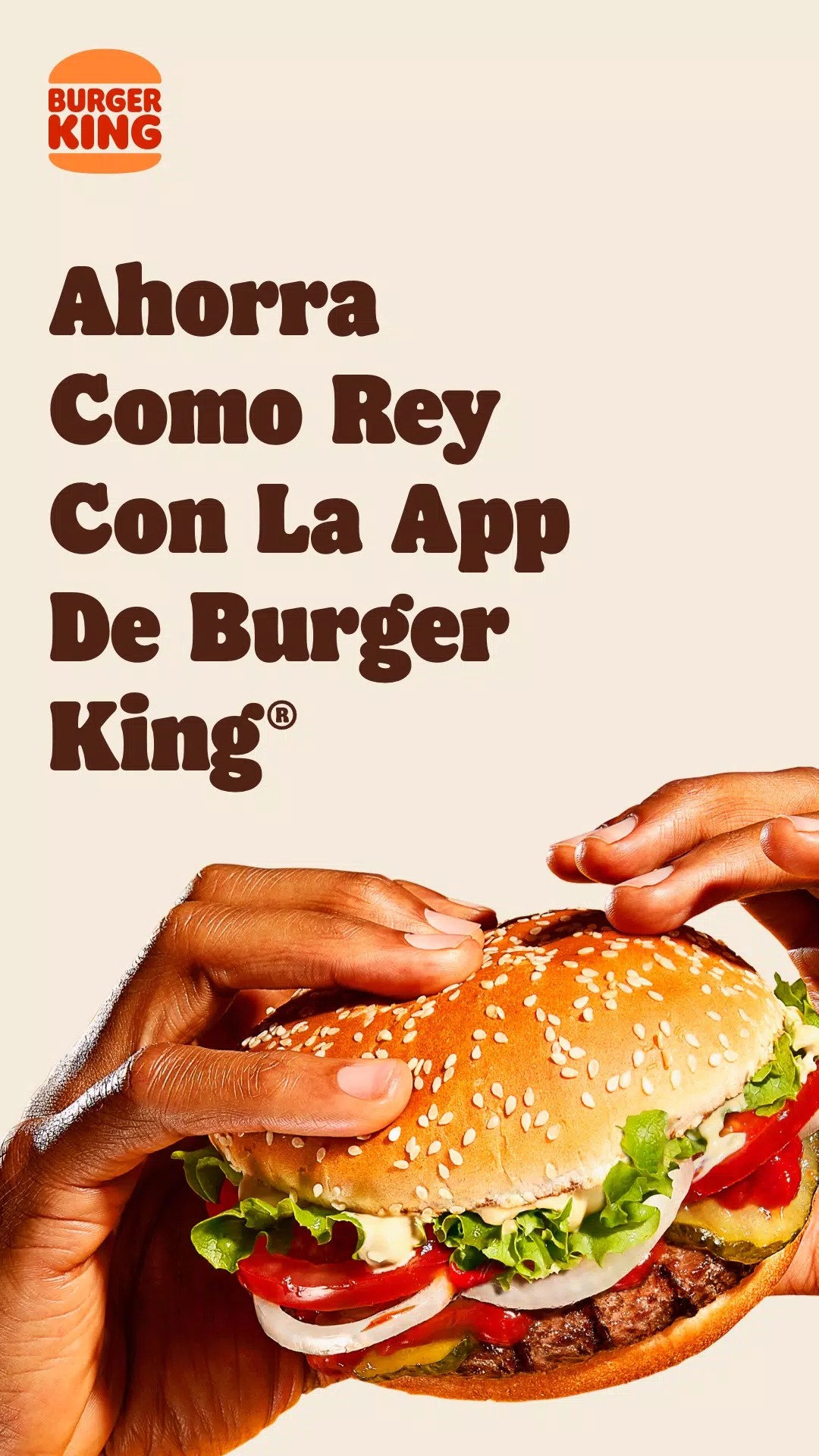 Burger King Colombia screenshot