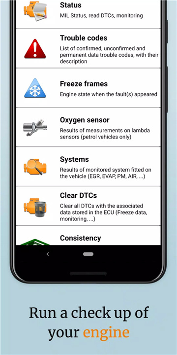 EOBD Facile: OBD 2 Car Scanner screenshot