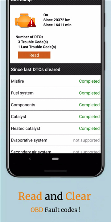 EOBD Facile: OBD 2 Car Scanner screenshot