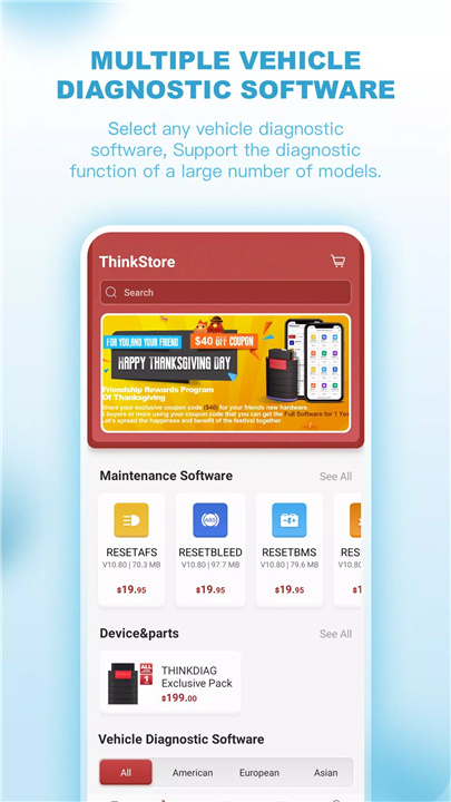 ThinkDiag mini screenshot