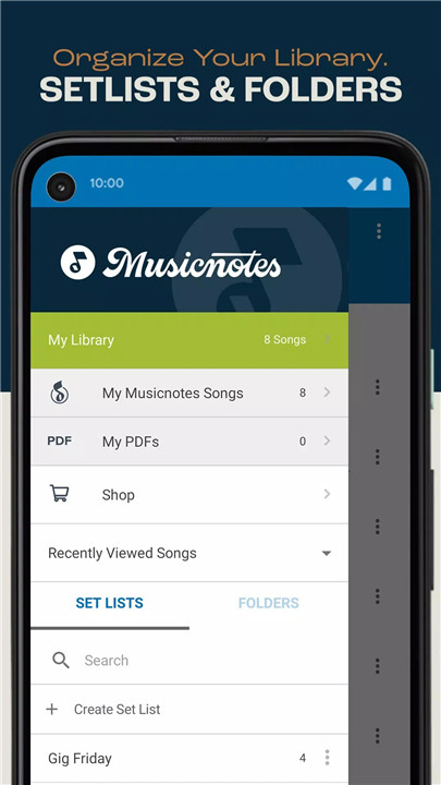 Musicnotes screenshot