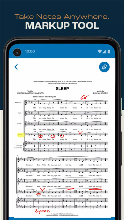 Musicnotes screenshot