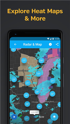 Weather data & microclimate screenshot