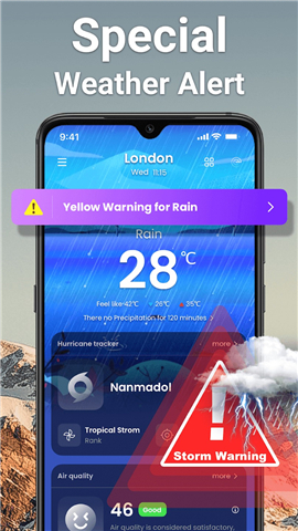 Weather: Live radar & widgets screenshot