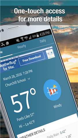 Weather Widget by WeatherBug screenshot