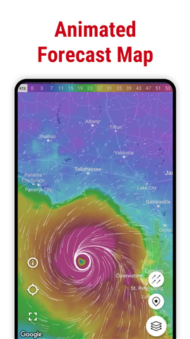 Windfinder: Wind & Weather map screenshot