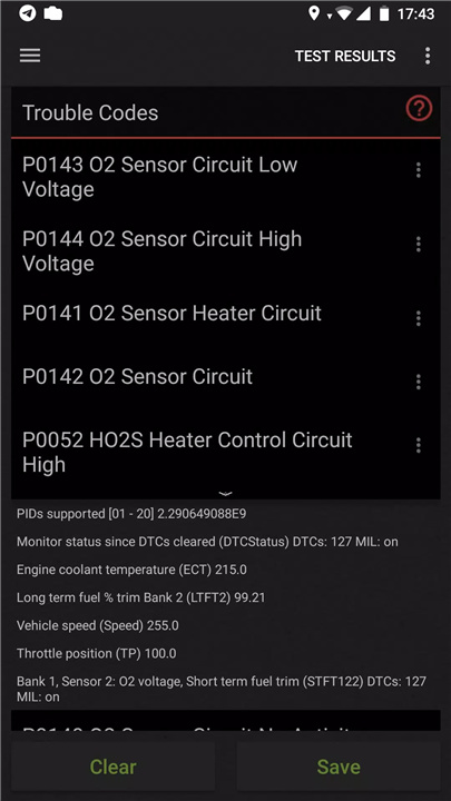 inCarDoc - OBD2 ELM327 Scanner screenshot