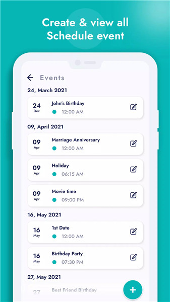 Calendar Planner Task Reminder screenshot