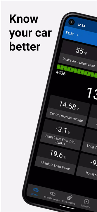 OBD Auto Doctor scanner screenshot