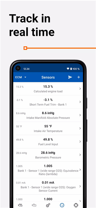 OBD Auto Doctor scanner screenshot