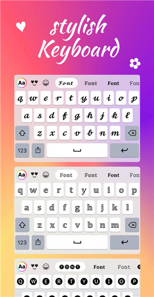 Fonts Keyboard Themes & Emoji screenshot