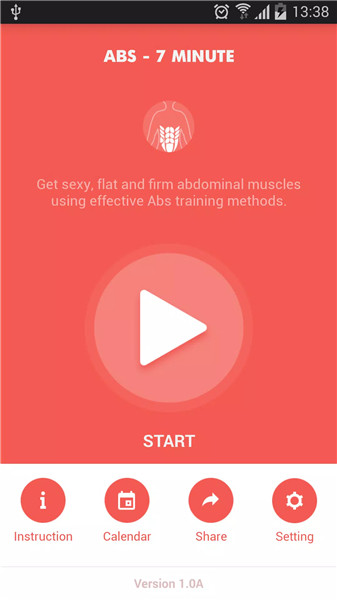 Abs workout 7 minutes screenshot