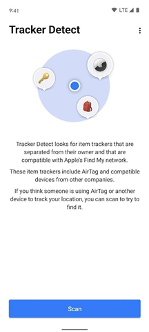 Tracker Detect screenshot