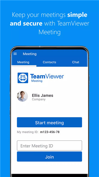 TeamViewer Meeting screenshot