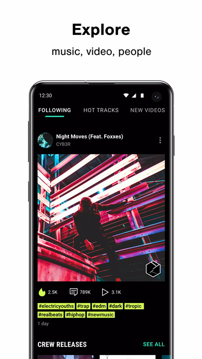 Loudly - Social Music Video Platform screenshot