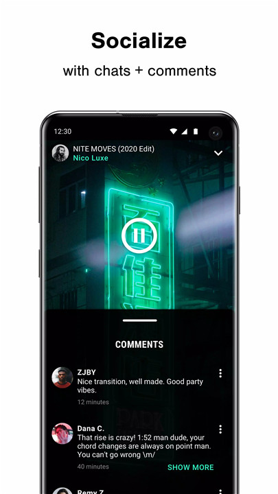 Loudly - Social Music Video Platform screenshot