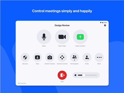 Zoom Rooms Controller screenshot