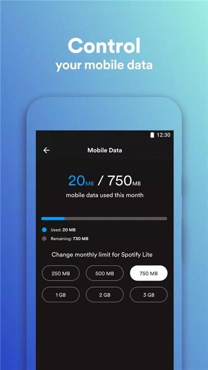 Spotify Lite screenshot