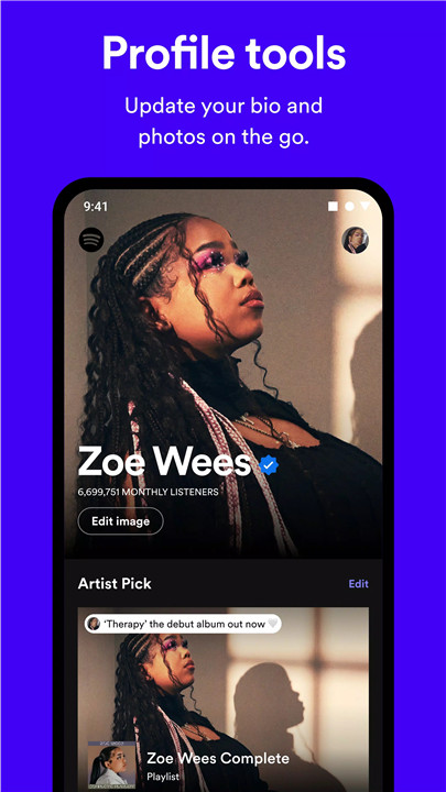 Spotify for Artists screenshot