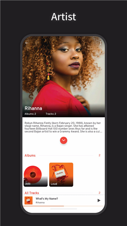 Eon Music Player screenshot