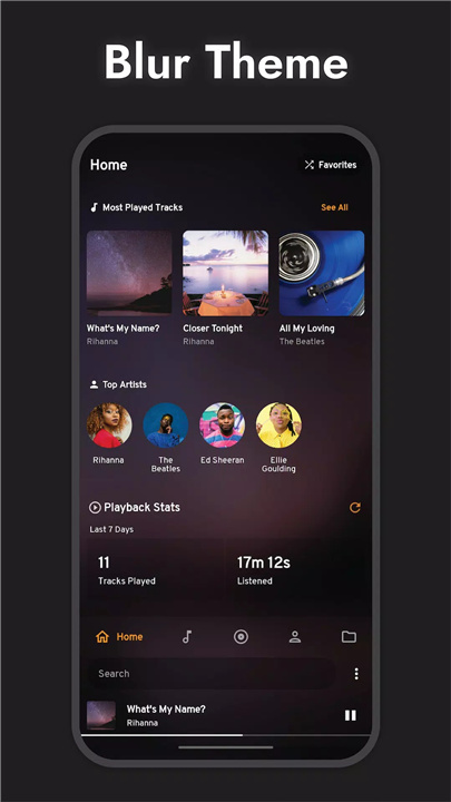 Eon Music Player screenshot