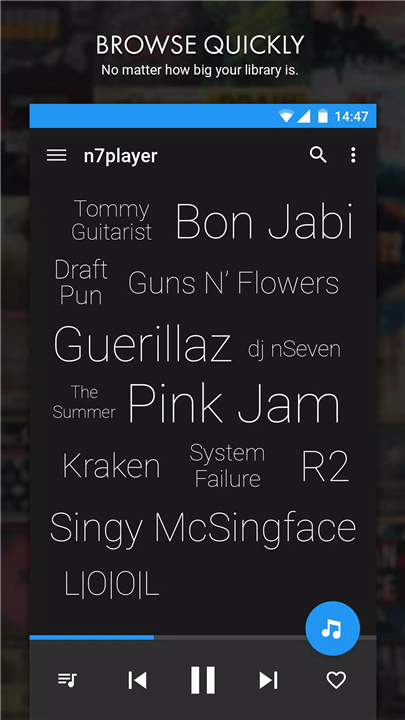 n7player Music Player screenshot