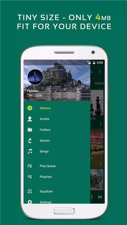 Pulsar Music Player screenshot