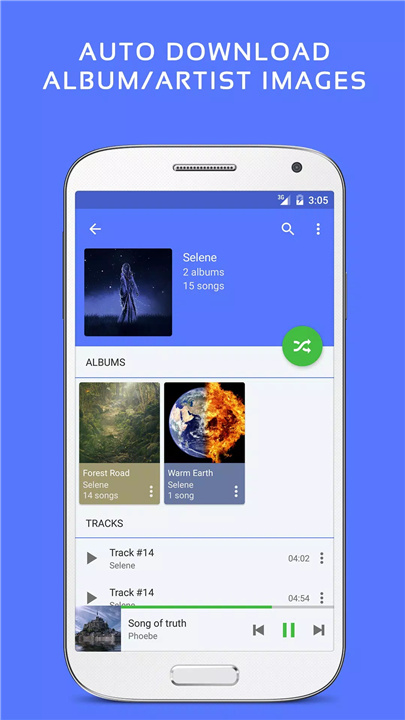 Pulsar Music Player screenshot