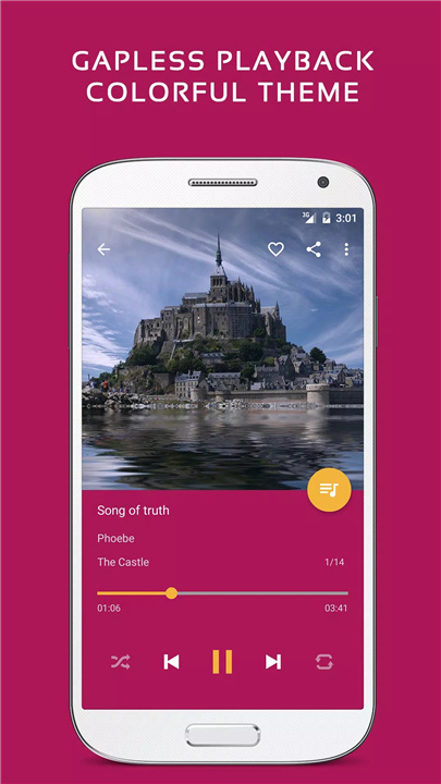 Pulsar Music Player screenshot