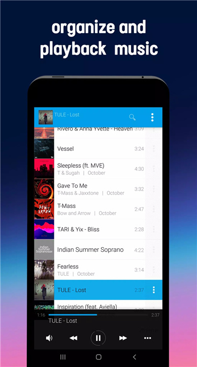 Avee Music Player (Pro) screenshot