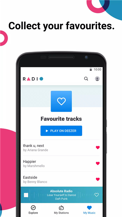 Radio by Deezer screenshot