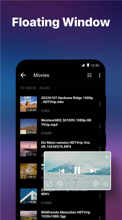 Video Player All Format. screenshot