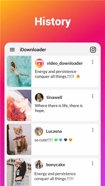 Video Downloader for Instagram screenshot