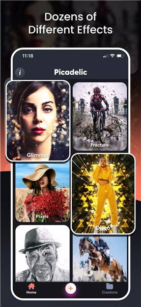 Picadelic Photo Effects Editor screenshot