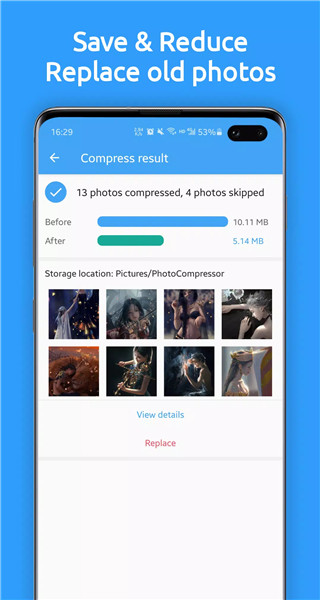 Photo Compressor and Resizer screenshot