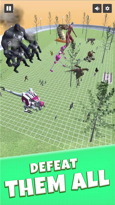 Merge Monsters Army screenshot