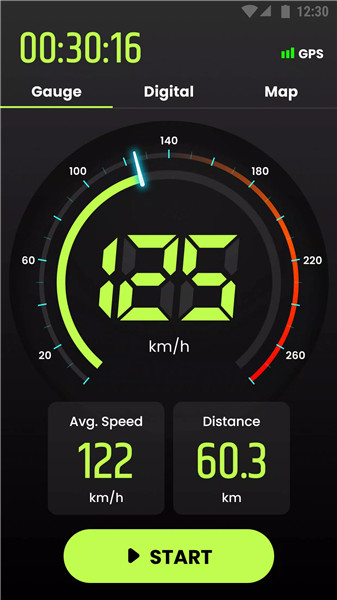 Speedometer: GPS Speedometer screenshot