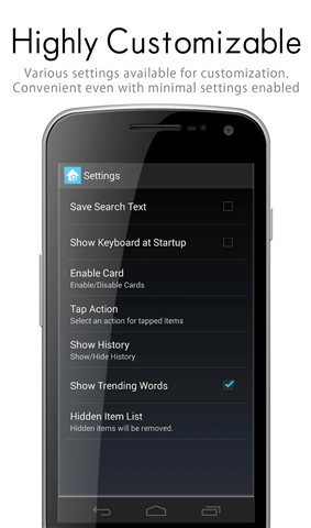 Search Launcher screenshot