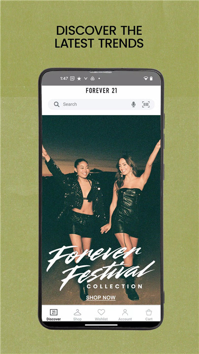 Forever 21 screenshot