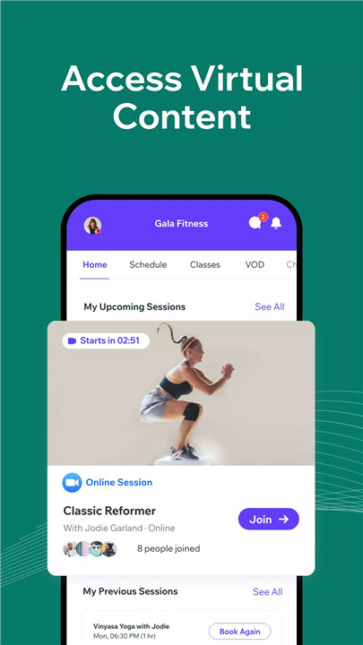 Fit by Wix screenshot