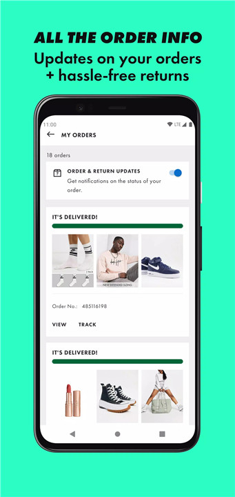 ASOS screenshot