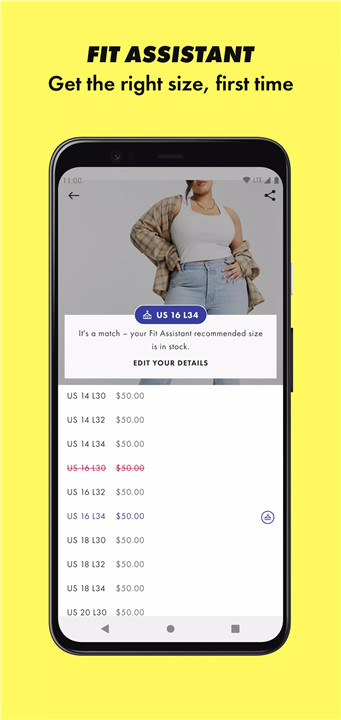 ASOS screenshot