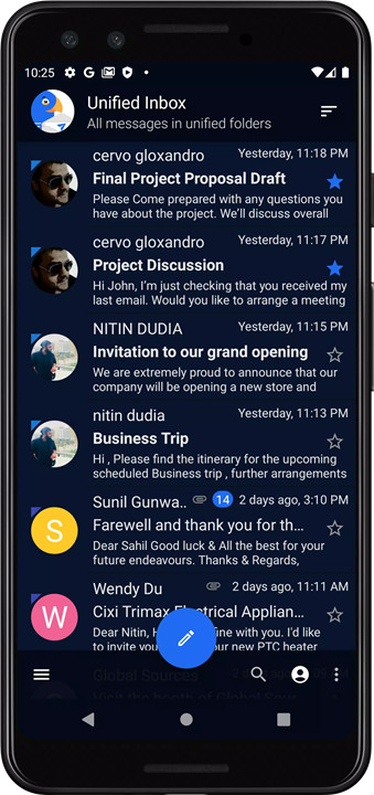 Bird Mail screenshot