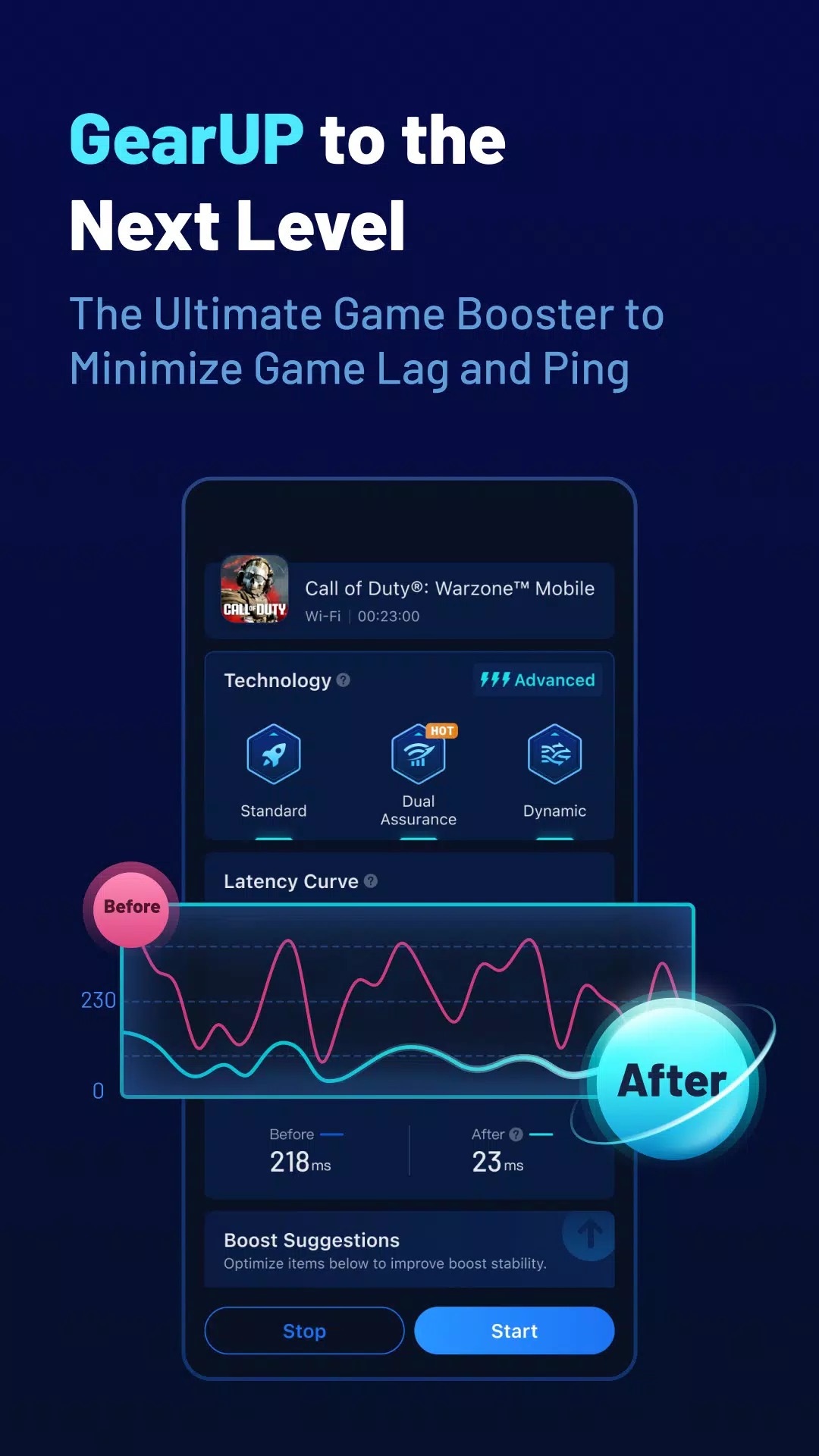 GearUP Game Booster: Lower Lag screenshot