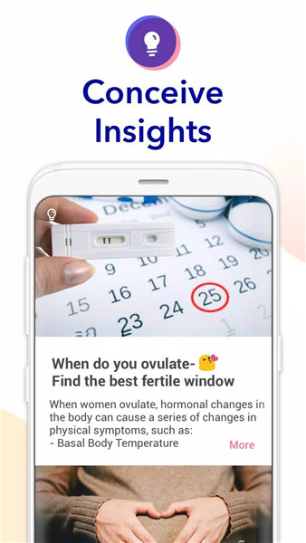 Ovulation Calendar & Fertility screenshot