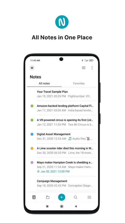 Nimbus Note screenshot