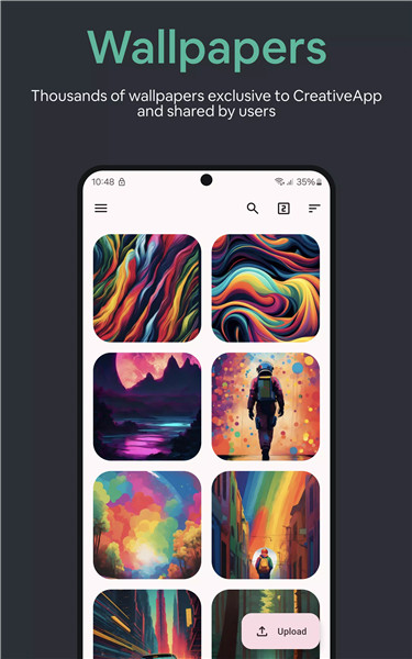 CreativeApp screenshot