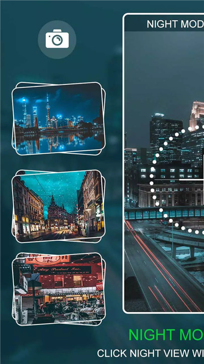 Night Mode Zoom Camera Editor screenshot