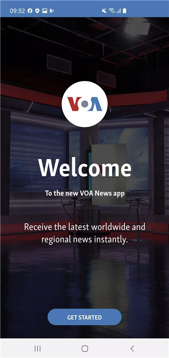 VOA News screenshot