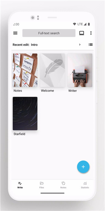 Lite Writer screenshot